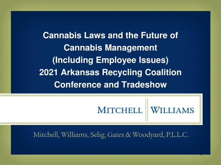 Arkansas Cannabis Laws and Employment Issues