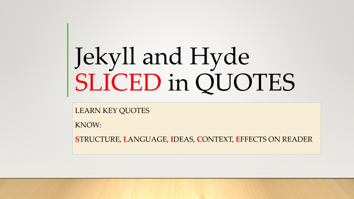 Analysis of Key Quotes in 