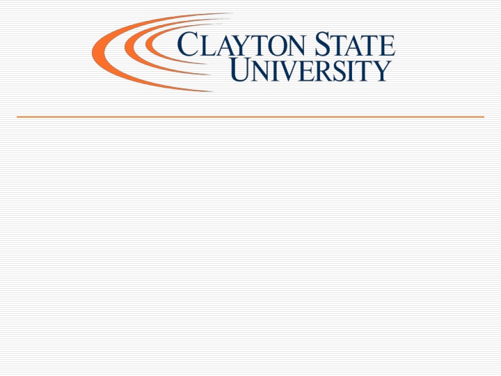 Promoting Student Success at Clayton State University