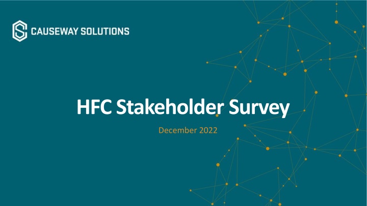 Insights from HFC Stakeholder Survey December 2022