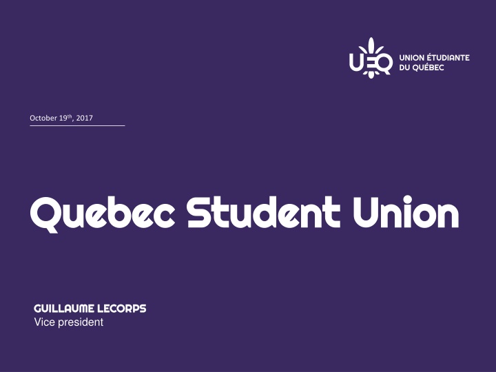 Quebec Student Union