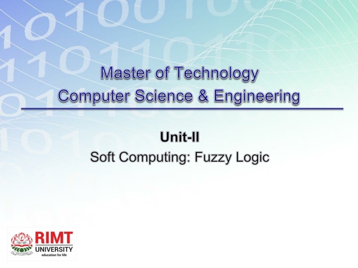 Fuzzy Logic: Basics and Applications