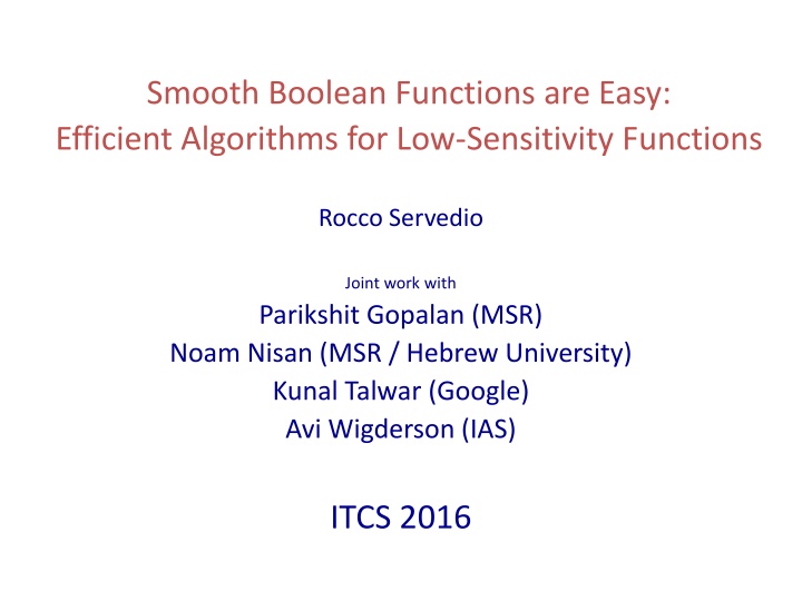 Complexity Measures of Boolean Functions