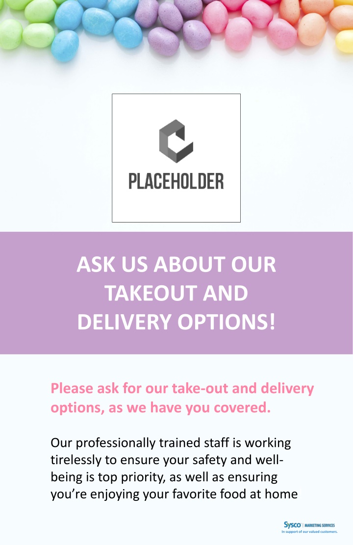 Convenient Takeout and Delivery Options for Your Safety and Satisfaction