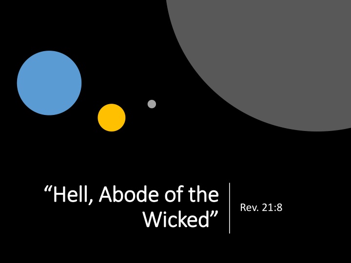Hell and Hades in Christian Beliefs
