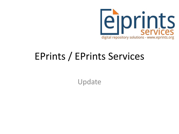 EPrints Services Overview