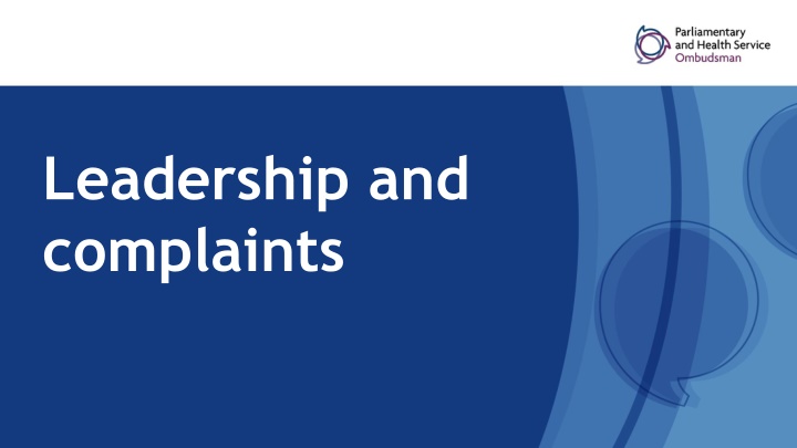 Effective Leadership Strategies for Handling Complaints and Feedback