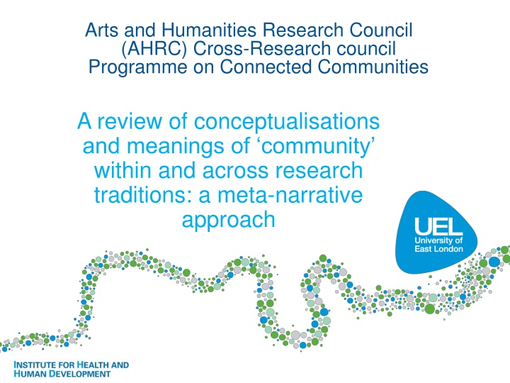 The Evolution of Community Conceptualizations Across Research Traditions