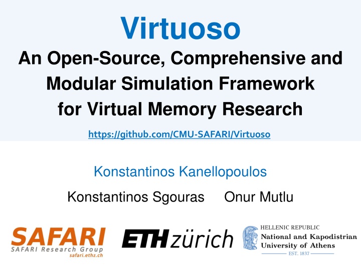 Comprehensive Framework for Virtual Memory Research - Virtuoso