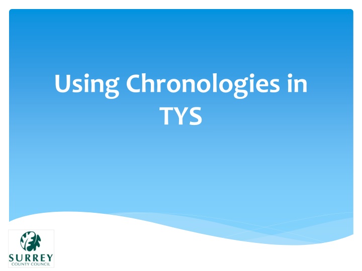 The Importance of Chronologies in Child Welfare