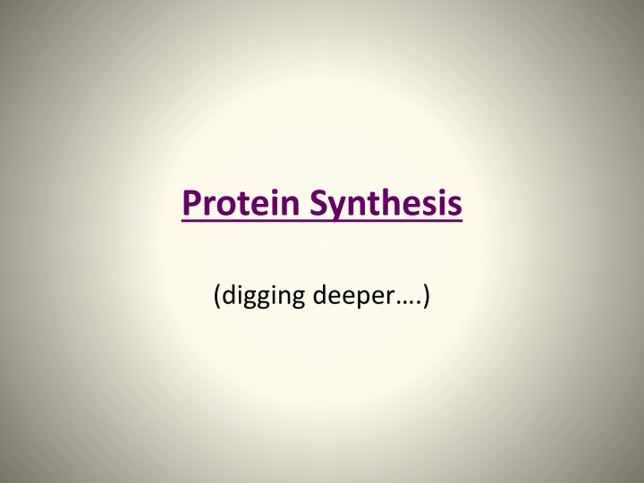 Protein Synthesis: The Molecular Machinery Behind Protein Production