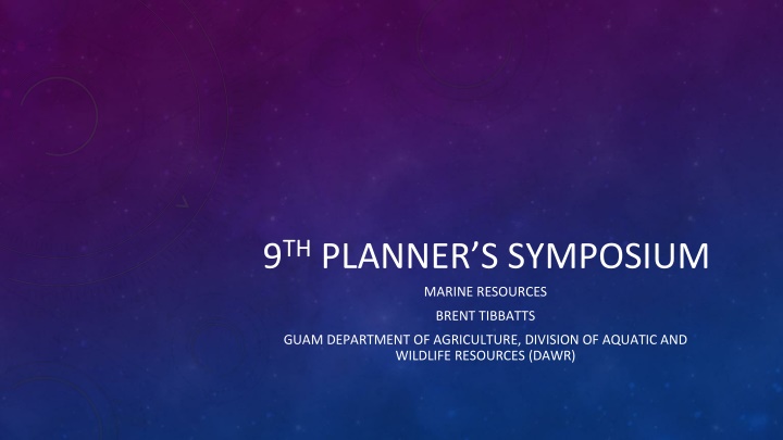 Aquatic Resources and Climate Concerns in Guam