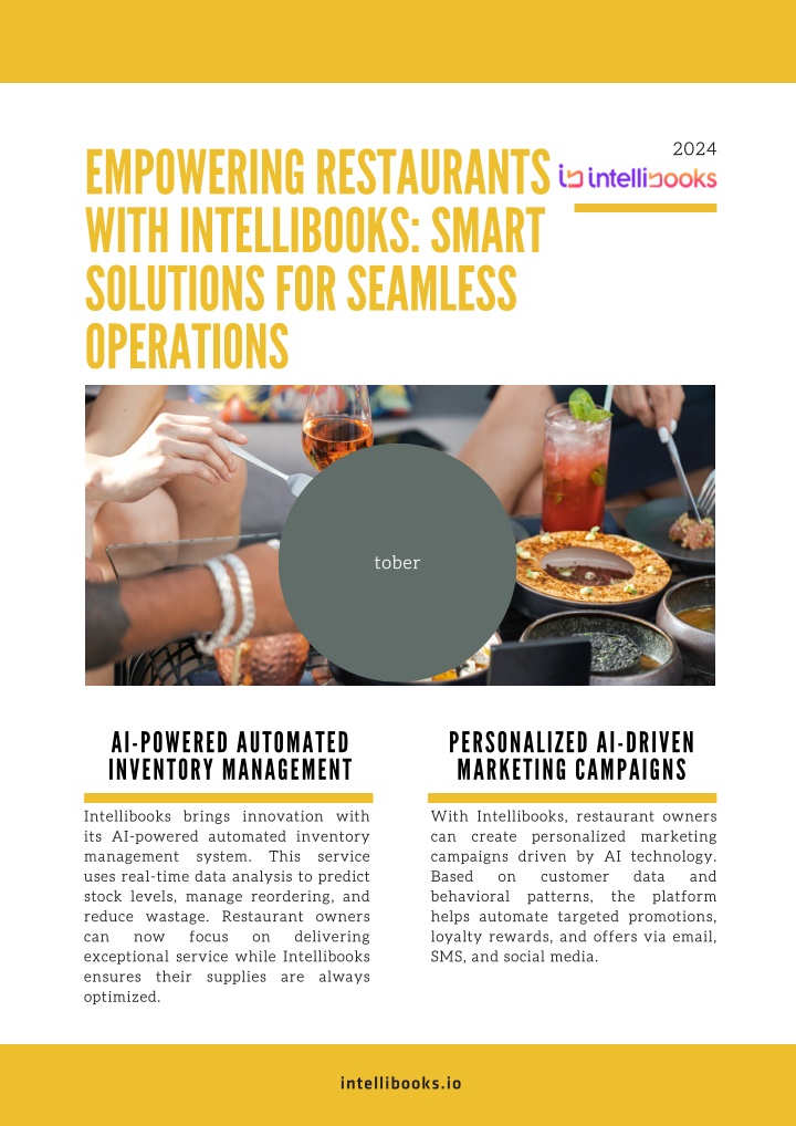 empowering restaurants with intellibooks smart n.w