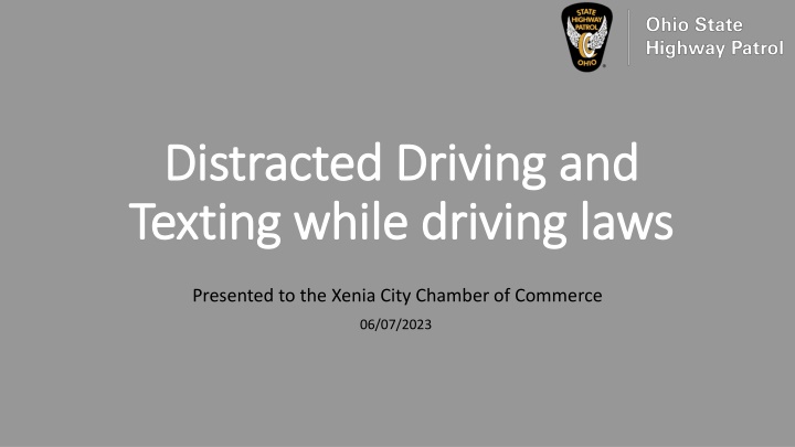 Distracted Driving Laws and Texting Regulations Overview