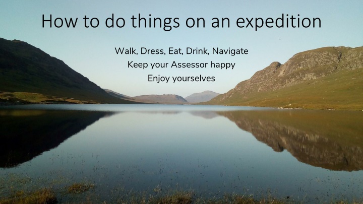 Essential Tips for a Successful Expedition