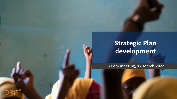 Strategic Plan Development & Consultation Phases Overview