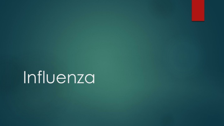 Influenza: From Pandemics to Avian Flu Outbreaks