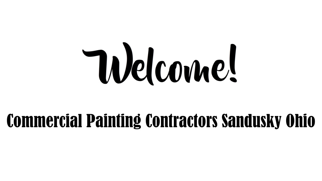 commercial painting contractors sandusky ohio l.w