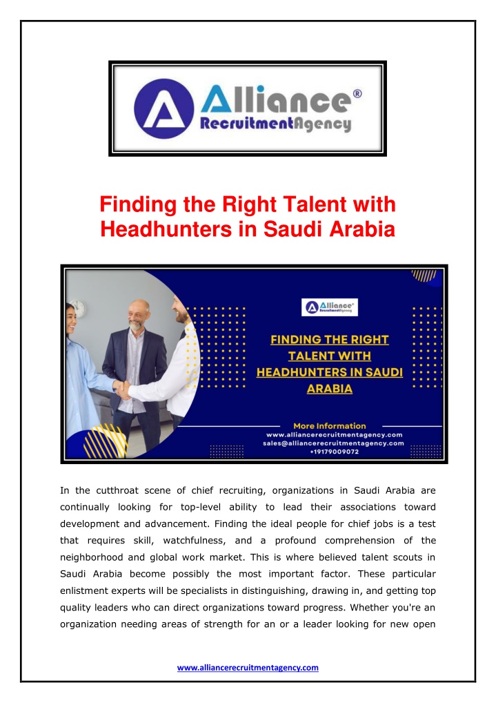 finding the right talent with headhunters n.w
