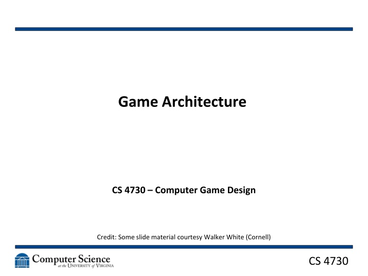 Insights into Computer Game Design