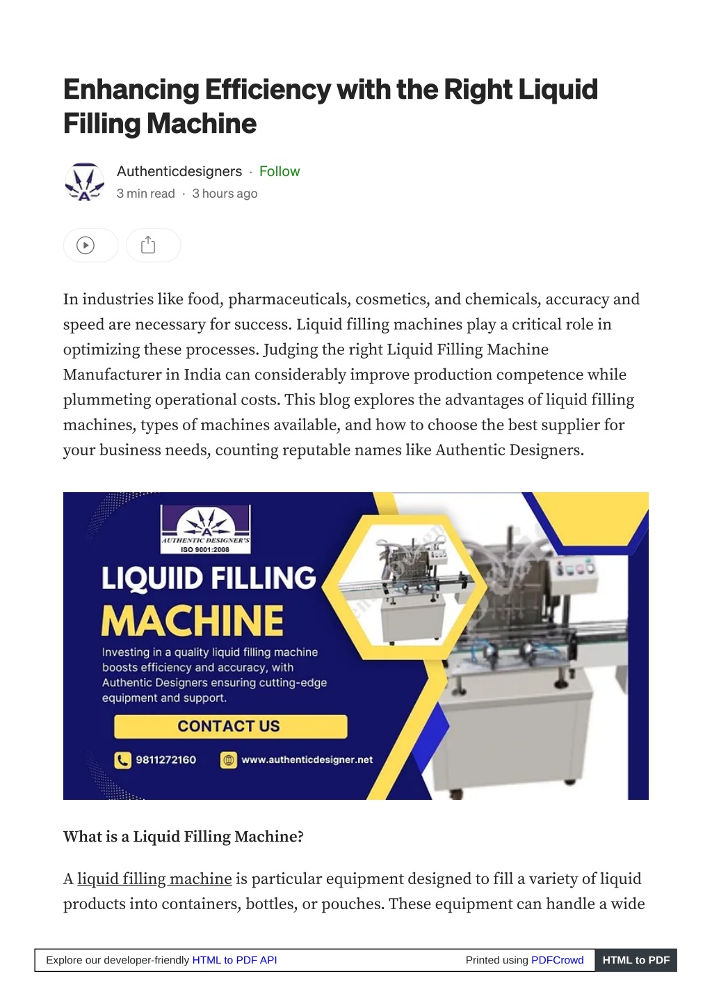 enhancing efficiency with the right liquid l.w