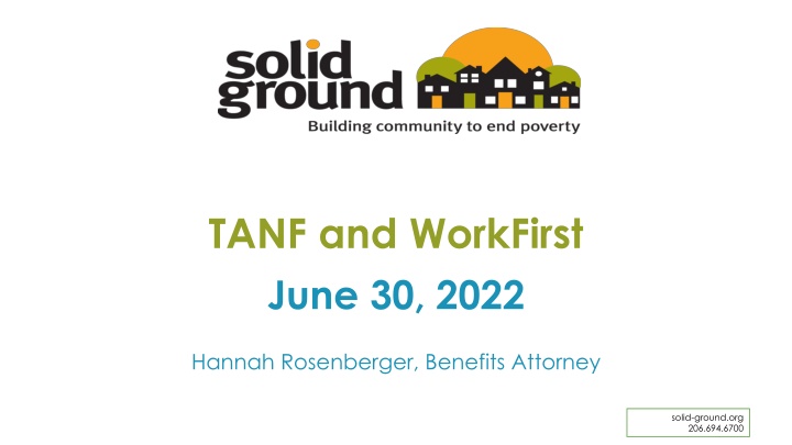 TANF Benefits and Guidelines