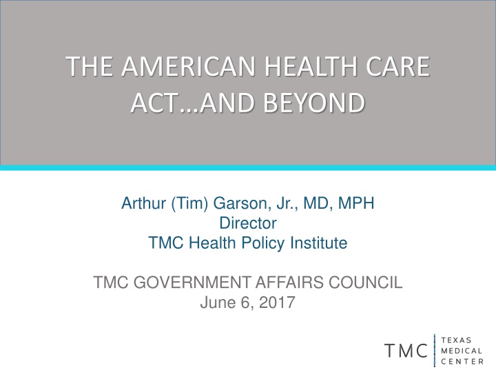 Insights on American Health Care Challenges and Solutions