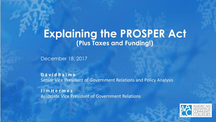 PROSPER Act: Education Reform and Funding