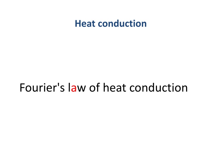 Heat Conduction and Transfer in Thermal Systems