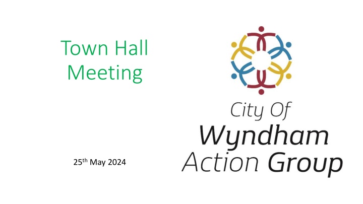 Action Plan for Town Hall Meeting and Budget Engagement in Wyndham