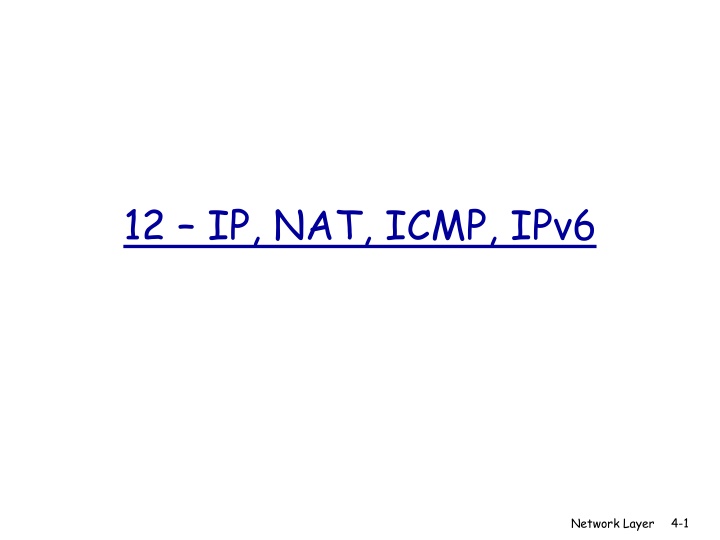 IP Networking Fundamentals