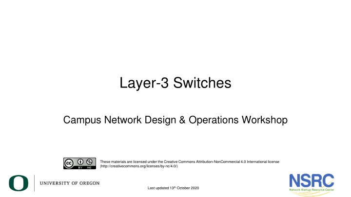Layer 3 Switches: Functionality and Configuration