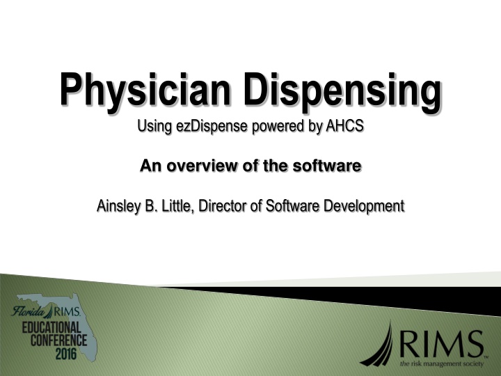 Benefits of Physician Dispensing Using ezDispense Powered by AHCS