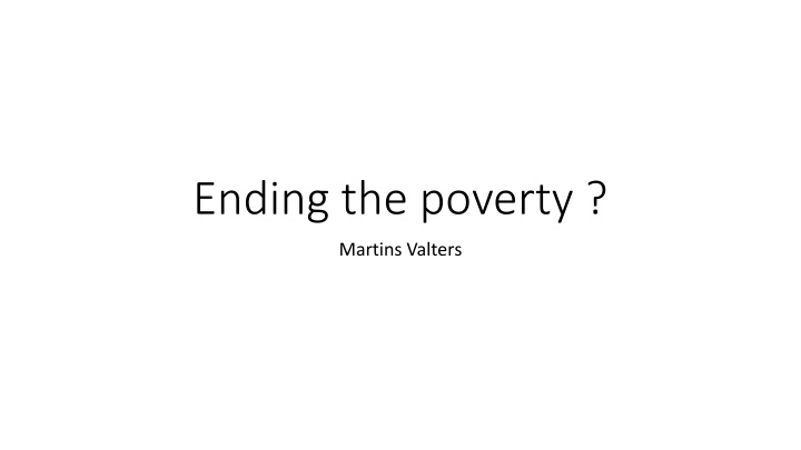 Poverty and Social Assistance in Europe