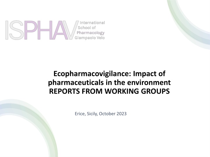 Ecopharmacovigilance: Addressing Pharmaceuticals' Environmental Impact