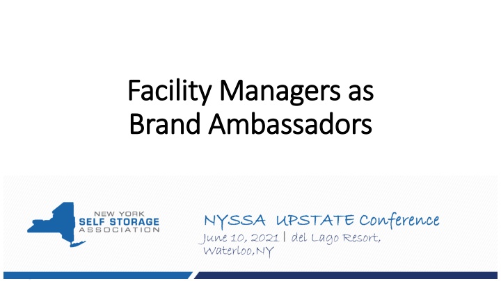 Empowering Facility Managers as Brand Ambassadors in the Storage Industry