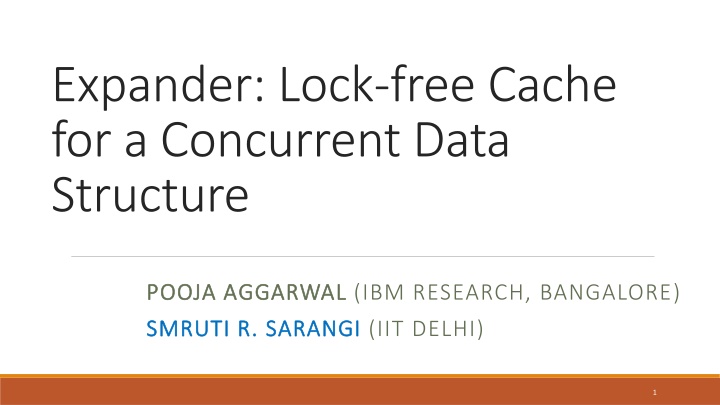 Lock-Free and Wait-Free Algorithms in Concurrent Data Structures