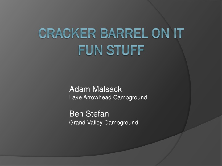 Technology Trends and Challenges in Camping Environments