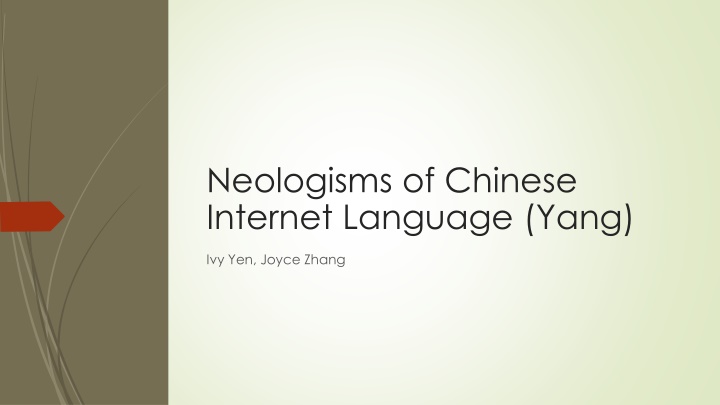 Innovations of Chinese Internet Language and Writing Systems
