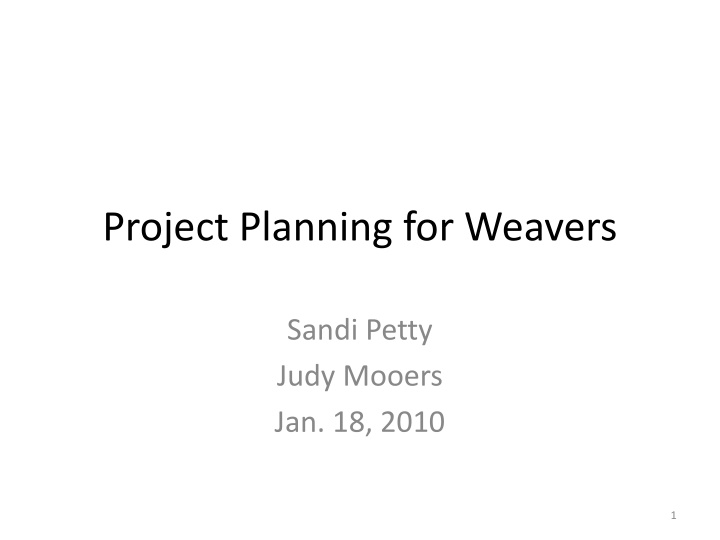 Comprehensive Guide to Weaving Project Planning for Beginners
