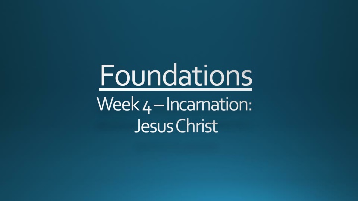 The Divinity and Humanity of Jesus Christ