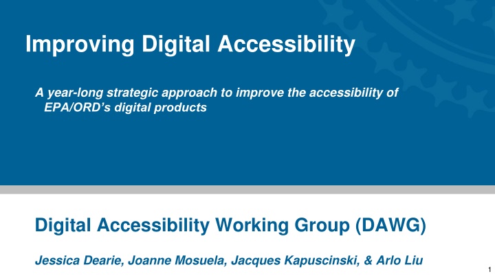 Enhancing Digital Accessibility: A Strategic Approach