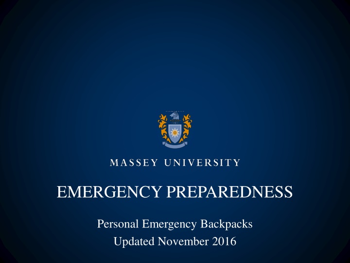 Essential Personal Emergency Backpack Items for Workplace Preparedness