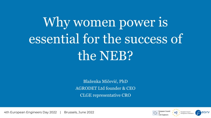 The Importance of Women Empowerment in Engineering and Surveying Industries