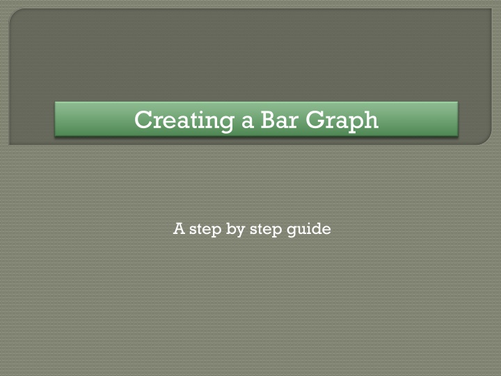 Bar Graph Illustrations for Data Representation