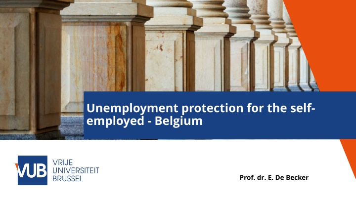 Unemployment Protection for Self-Employed in Belgium