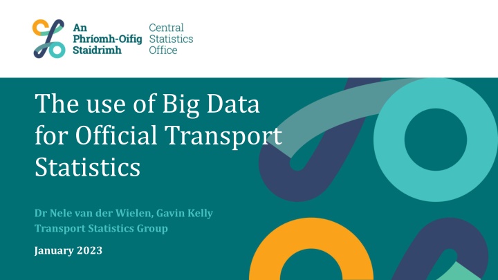 Leveraging Big Data for Enhanced Official Transport Statistics