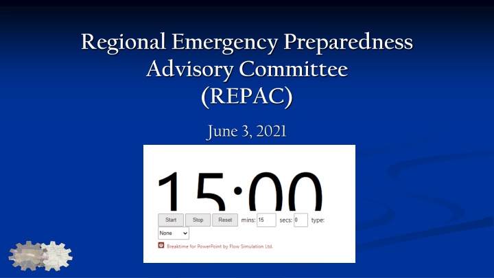 Regional Emergency Preparedness Advisory Committee Meeting Highlights