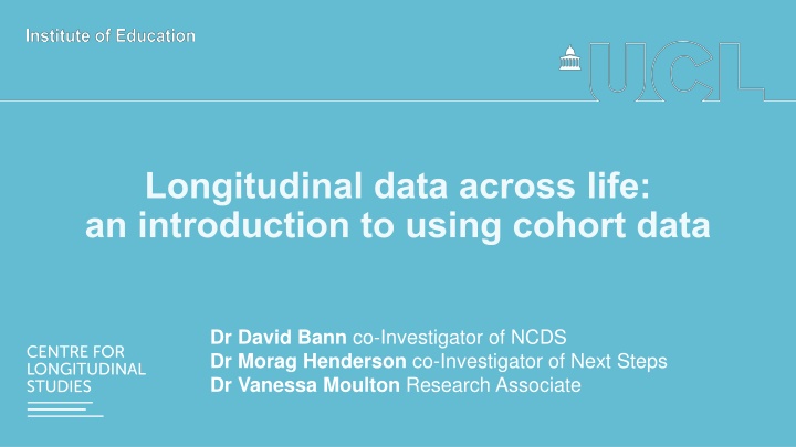 Cohort Studies Workshop: Data Collection & Interdisciplinary Research
