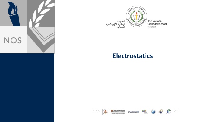 Static Electricity and Electrostatics